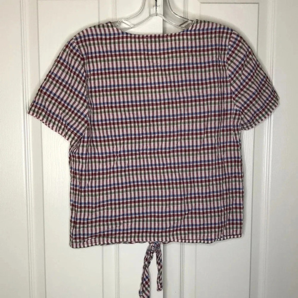 MADEWELL Tie At Waist Top - Picture 3 of 6